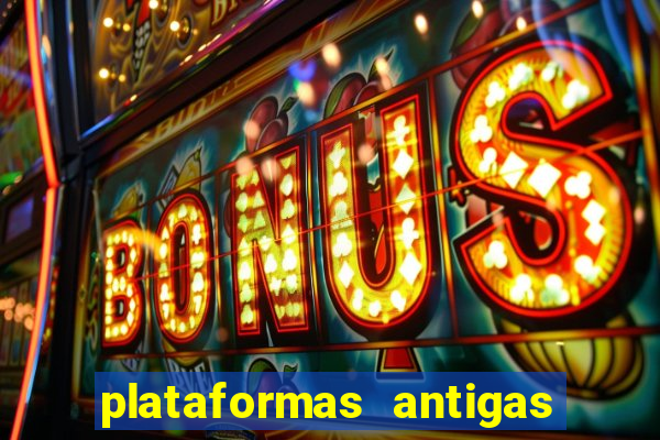 plataformas antigas de jogos